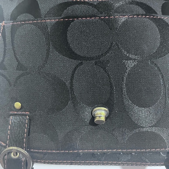 Coach limited edition brown Shoulder Bag with Decorative Metal Details - Picture 12 of 17